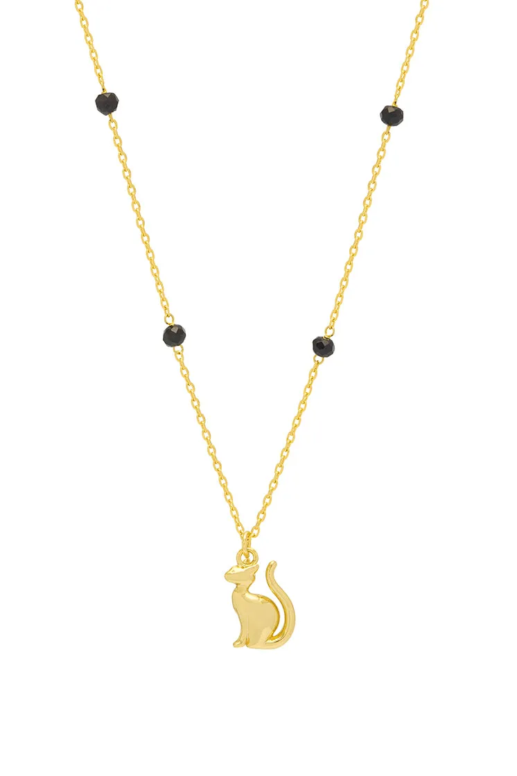 Black Cat Necklace