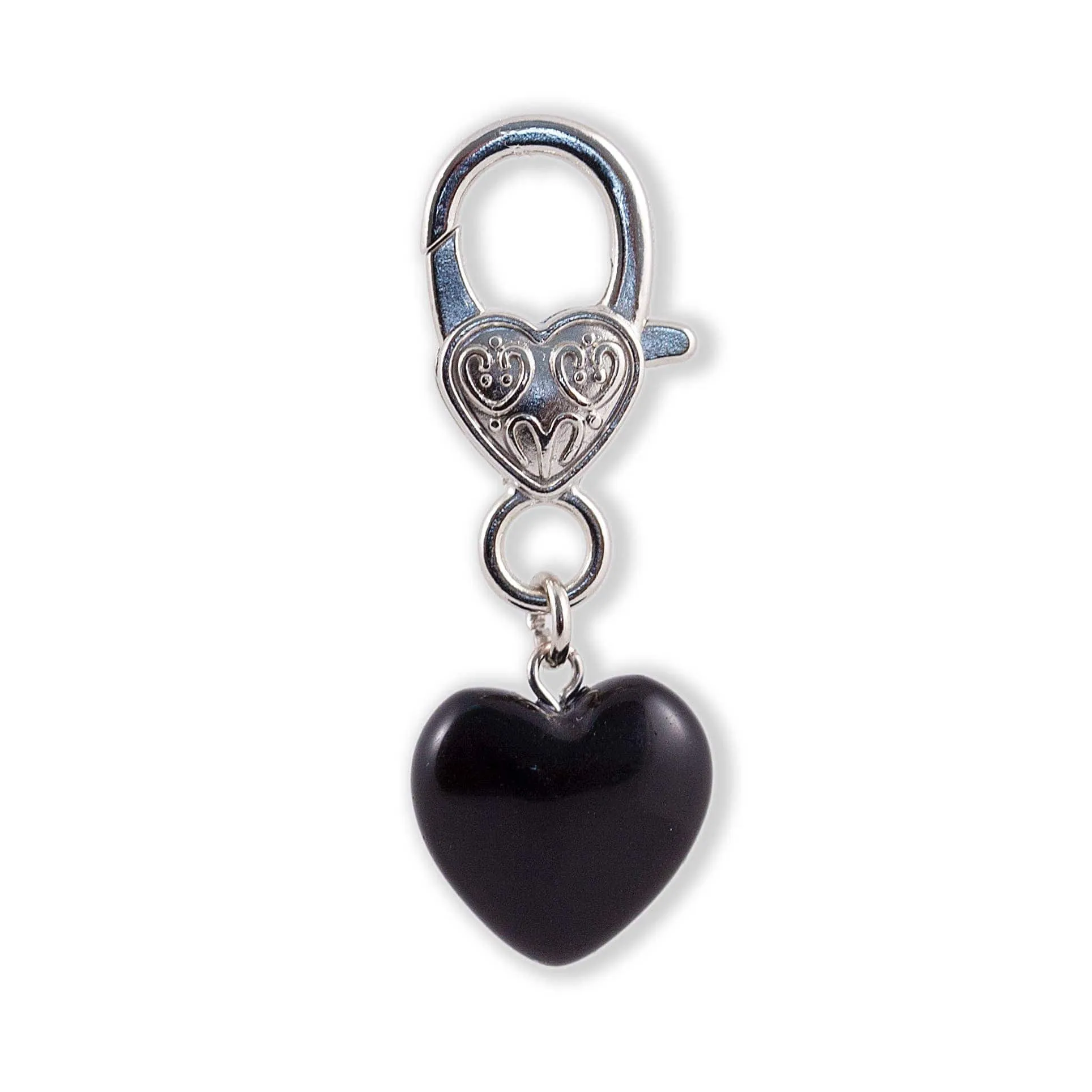 Black Obsidian Healing Pet Charm-Clarity Handmade