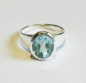 Blue Tourmaline Ring (PG88)