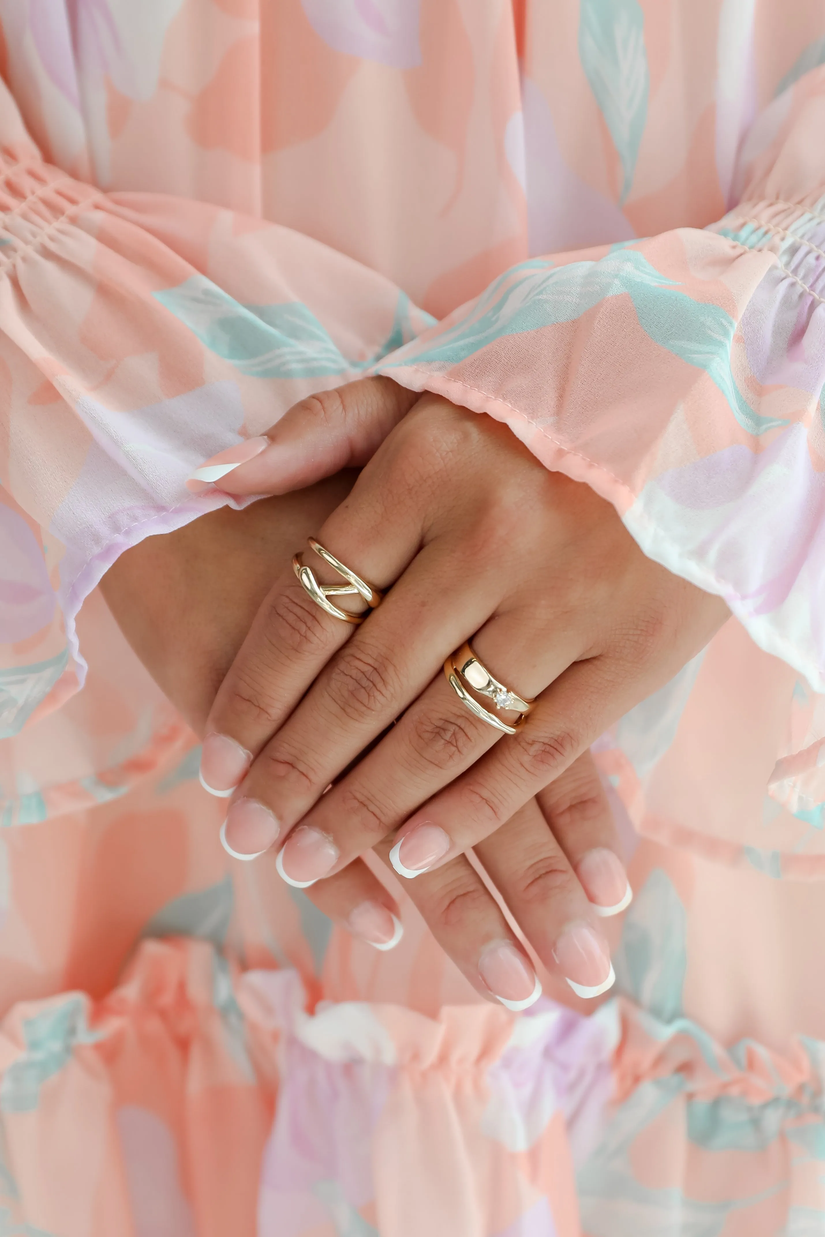 Bree Gold Ring Set