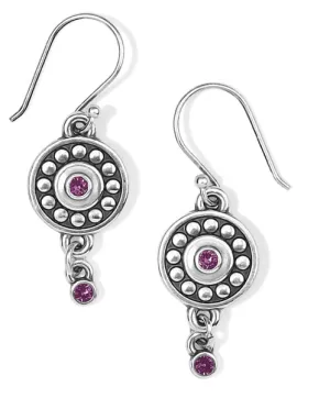 Brighton amethyst pebble earrings