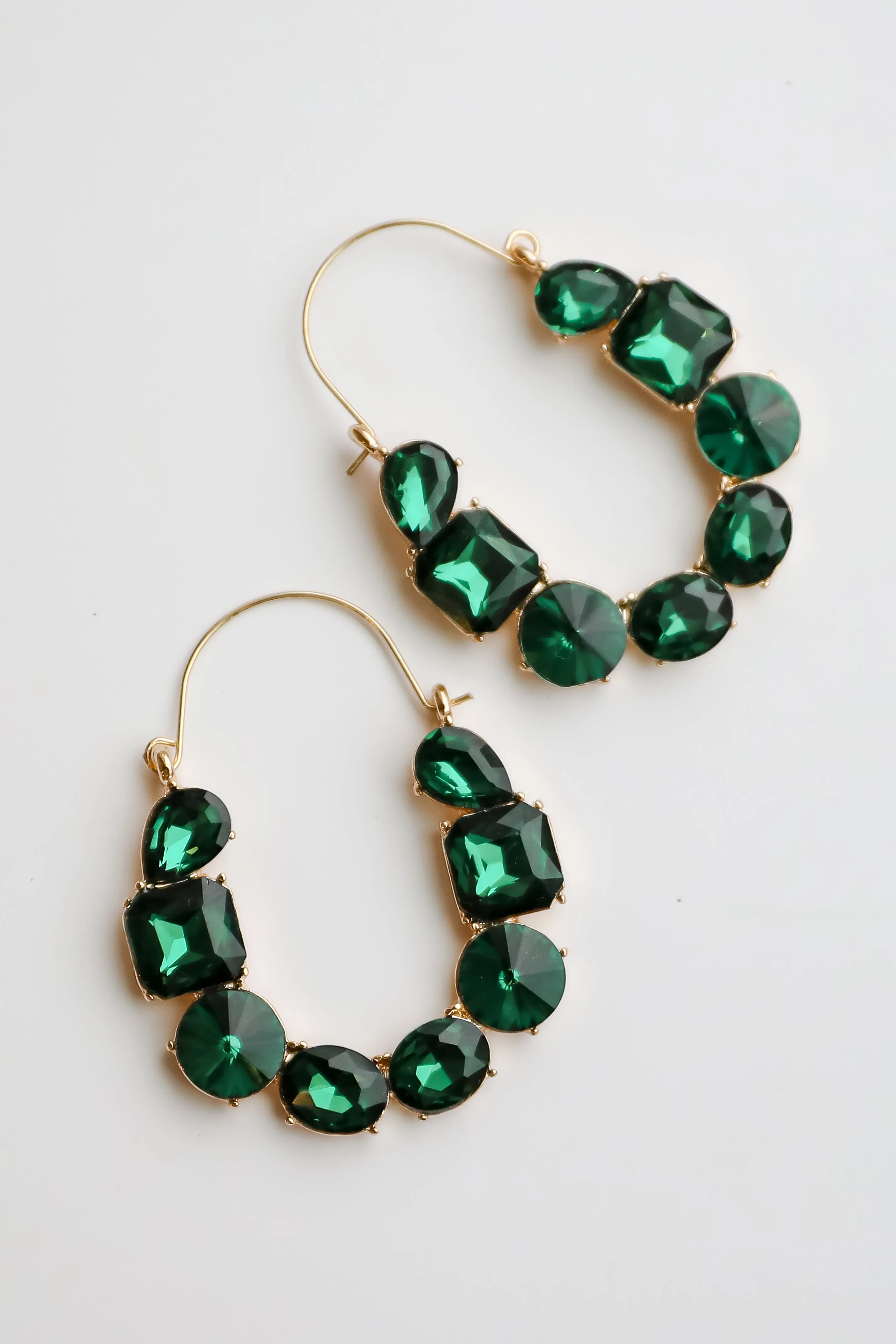 Brittany Gemstone Statement Earrings