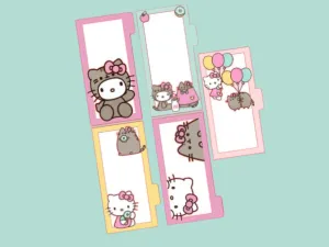 Cash Envelopes | HK & Pusheen | Set of 5