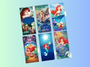 Cash Envelopes | Little Mermaid | Set of 6