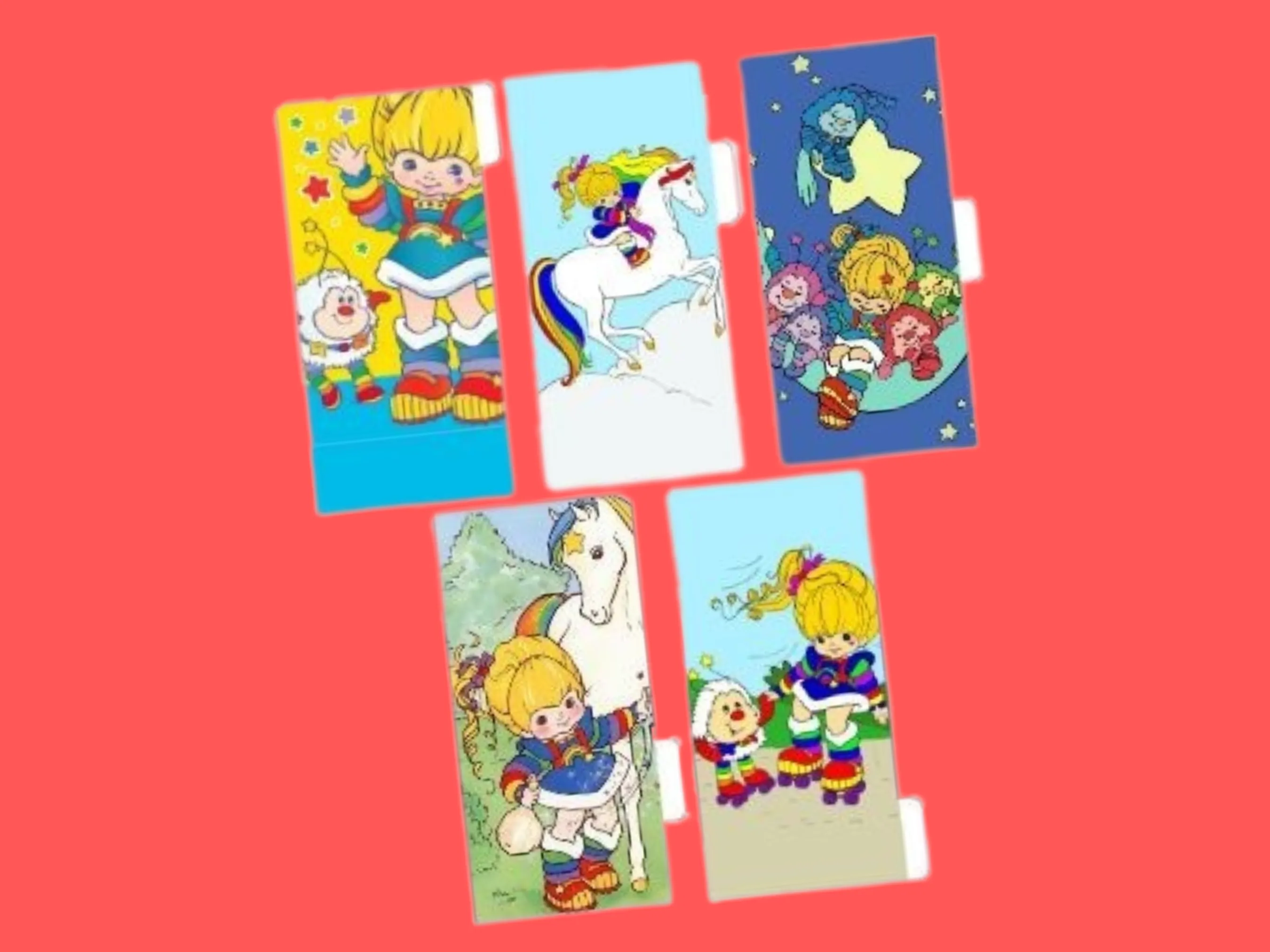 Cash Envelopes | Rainbow Brite | Set of 5