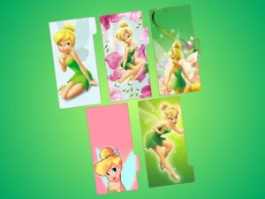 Cash Envelopes | Tinkerbell | Set of 5