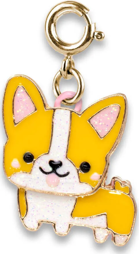 Charm It! Gold Corgi