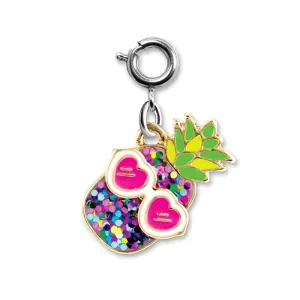 Charmit Glitter Pineapple Charm - Multicolour