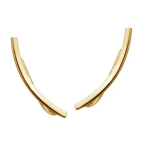 Chic Curve Bar Ear Climber