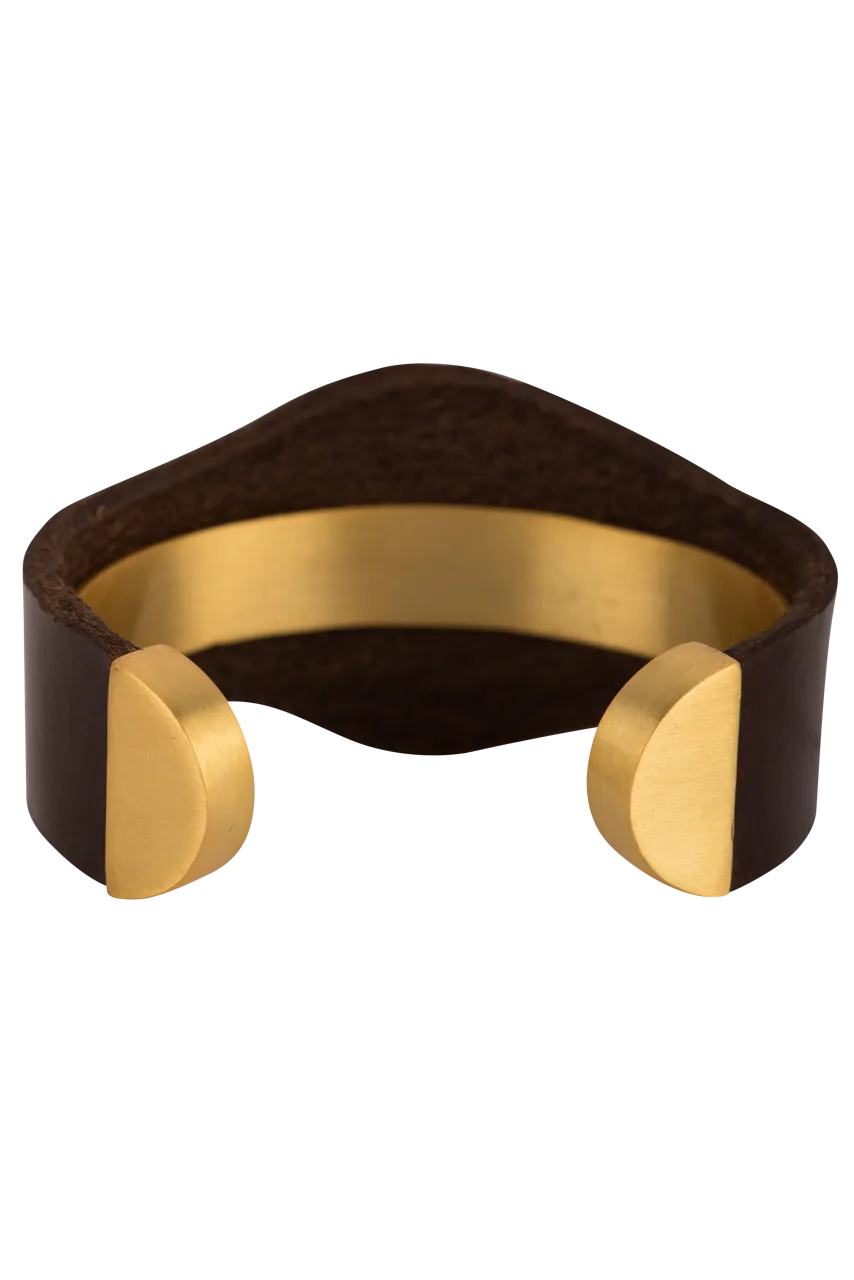 Christina Greene Earthy Leather Cuff