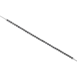 Constellation Black Diamond Tennis Bracelet