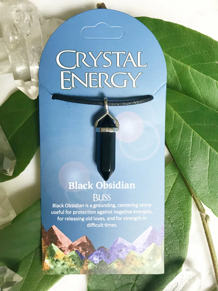 Crystal Energy Gemstone Pendants