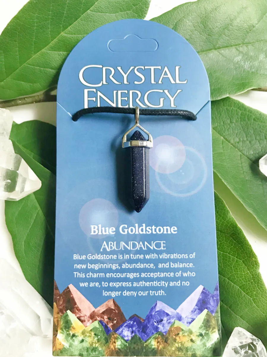 Crystal Energy Gemstone Pendants