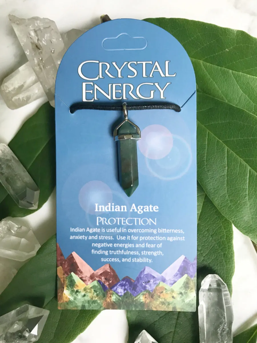 Crystal Energy Gemstone Pendants