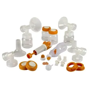 Deluxe Breast Pump Personal Accessory Kit Hygeia For Medela Lactina, Hygeia EnJoye, EnDeare Breast Pumps - Hygeia II Medical Group Inc  Mfr# 20-0075