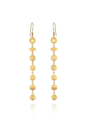 Dot Gold Earring