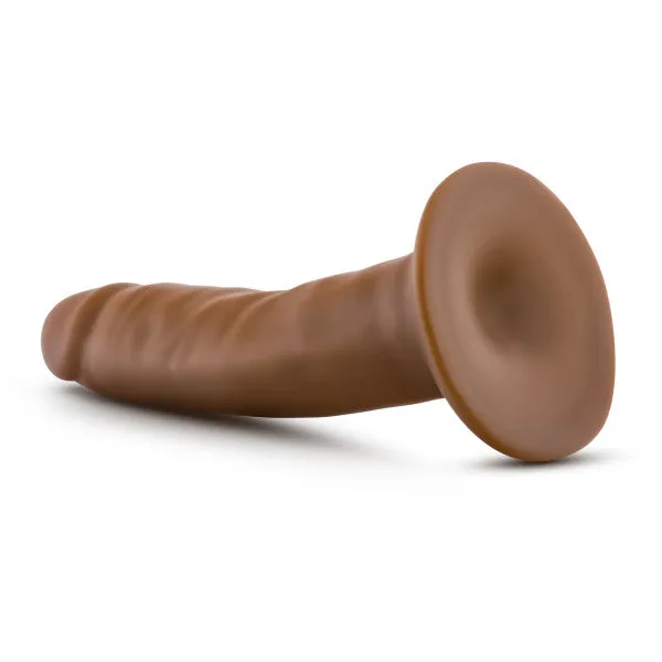 Dr Skin 5.5 Cock With Suction Cup Mocha "