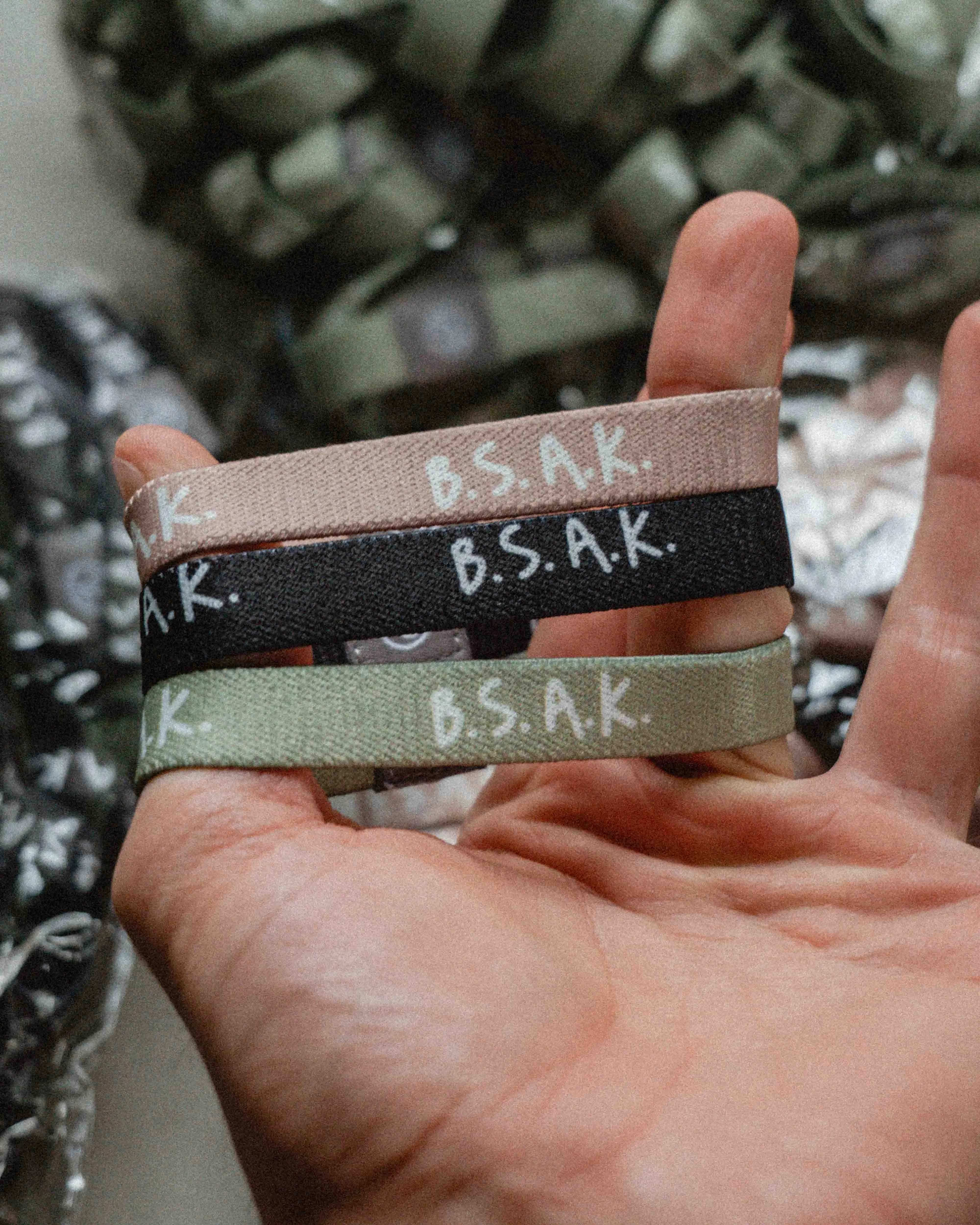 Earthy BSAK Bracelet Pack | Elastic 3 Pack