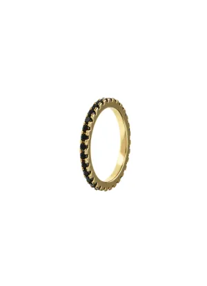 Emilia by Bon Dep - EMILIA RING - BLACK