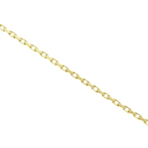 Frenchie Gold Cable Bracelet