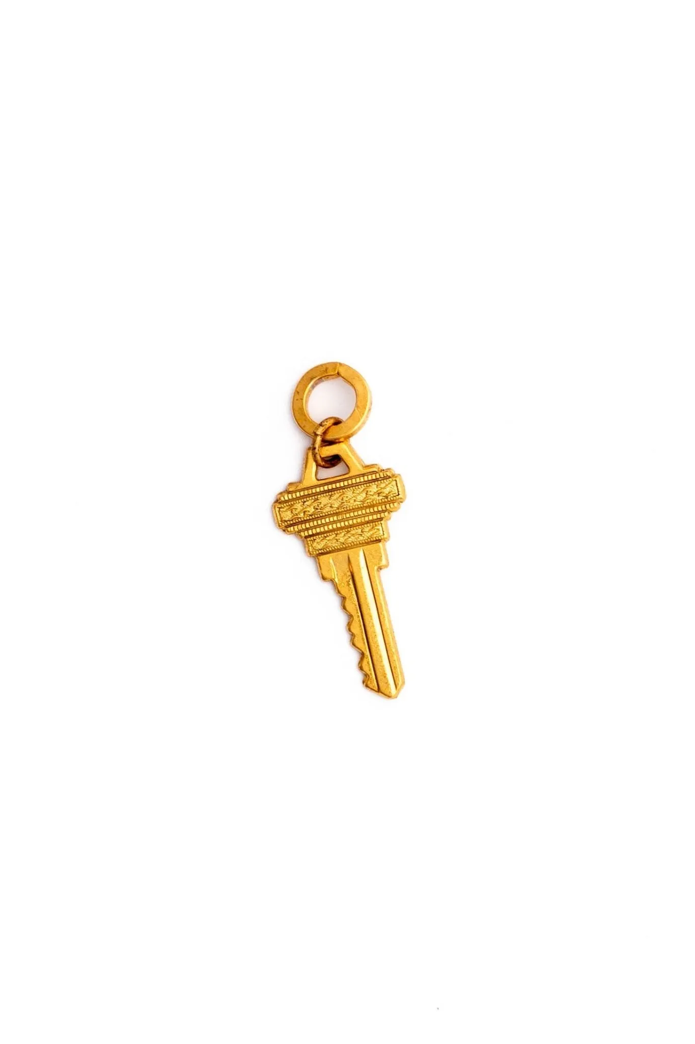 Golden Key Charm