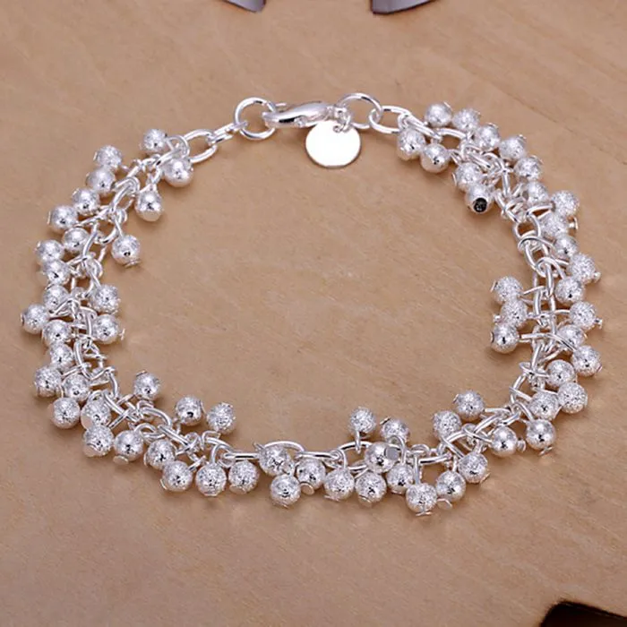 GY-PB065 Sell retail /  925 jewelry Bracelet Bangle, 925 jewelry silver plated Bracelet fija