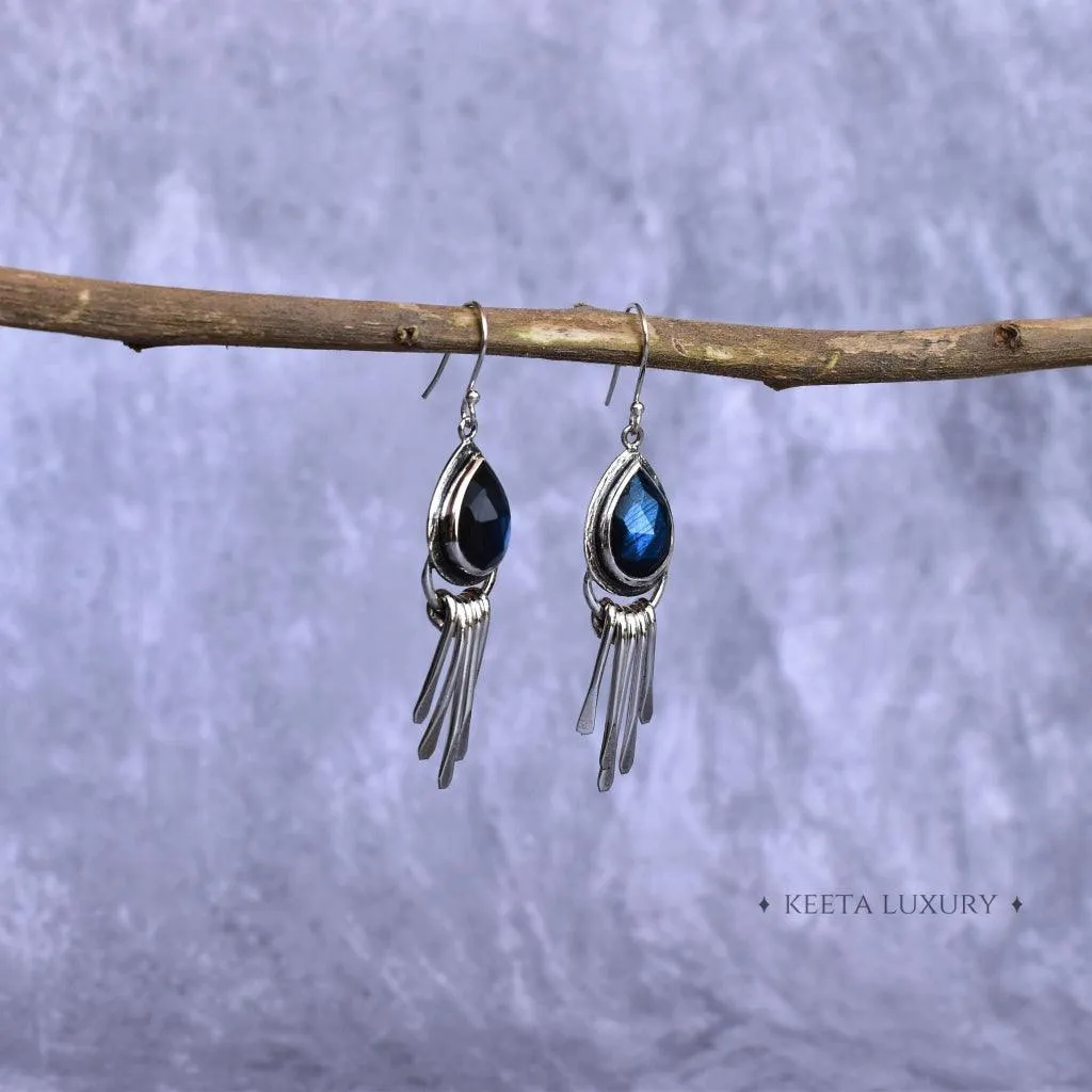 Gypsy Tears - Labradorite Earrings