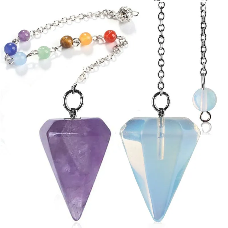 Hexagonal Healing Pendants