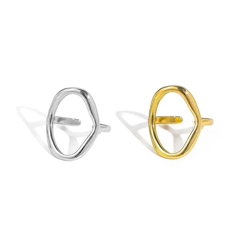 Hollow Out Ring Personality Resizable Women Ring