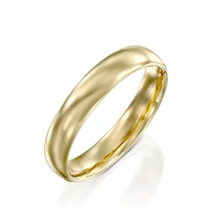 Jessie Gold Wedding Band - 4mm