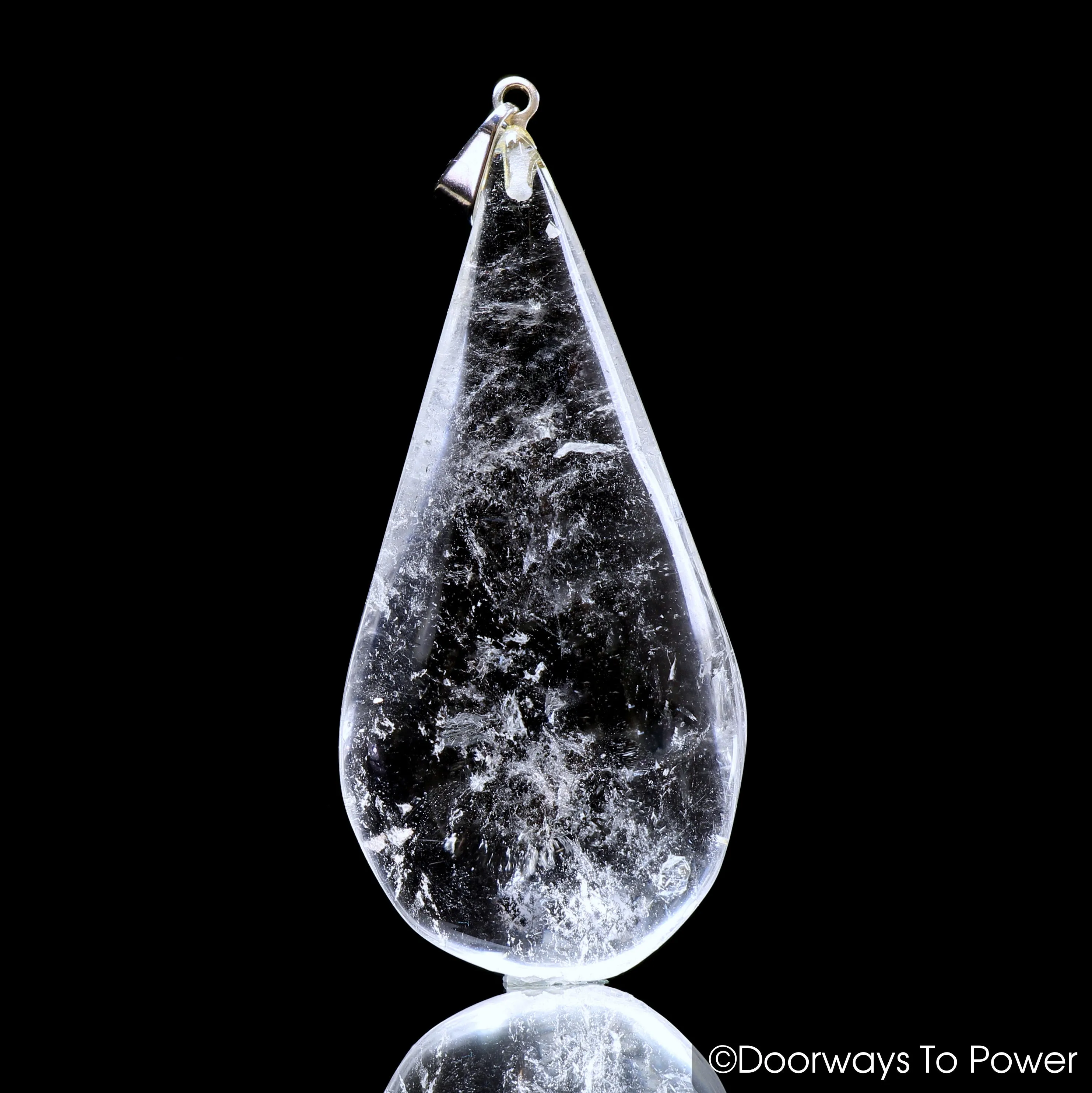 John of God Crystal Pendant Casa Crystal Jewelry