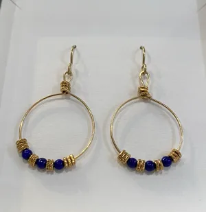 Las Salinas Earrings Lapis