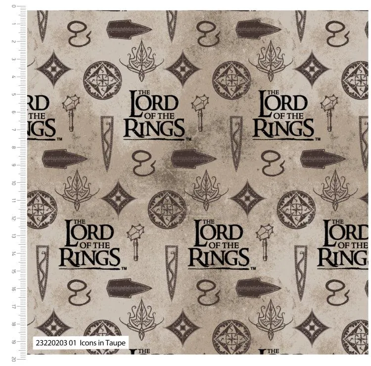 Lord of the Rings Cotton Fabric