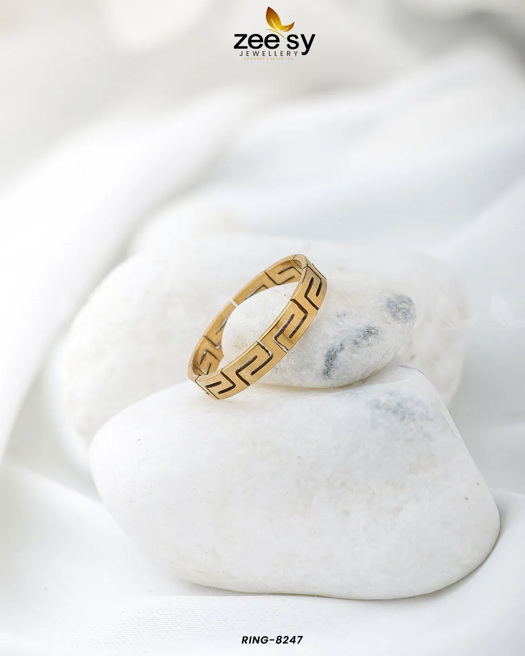 Maze Pattern Ring-8247