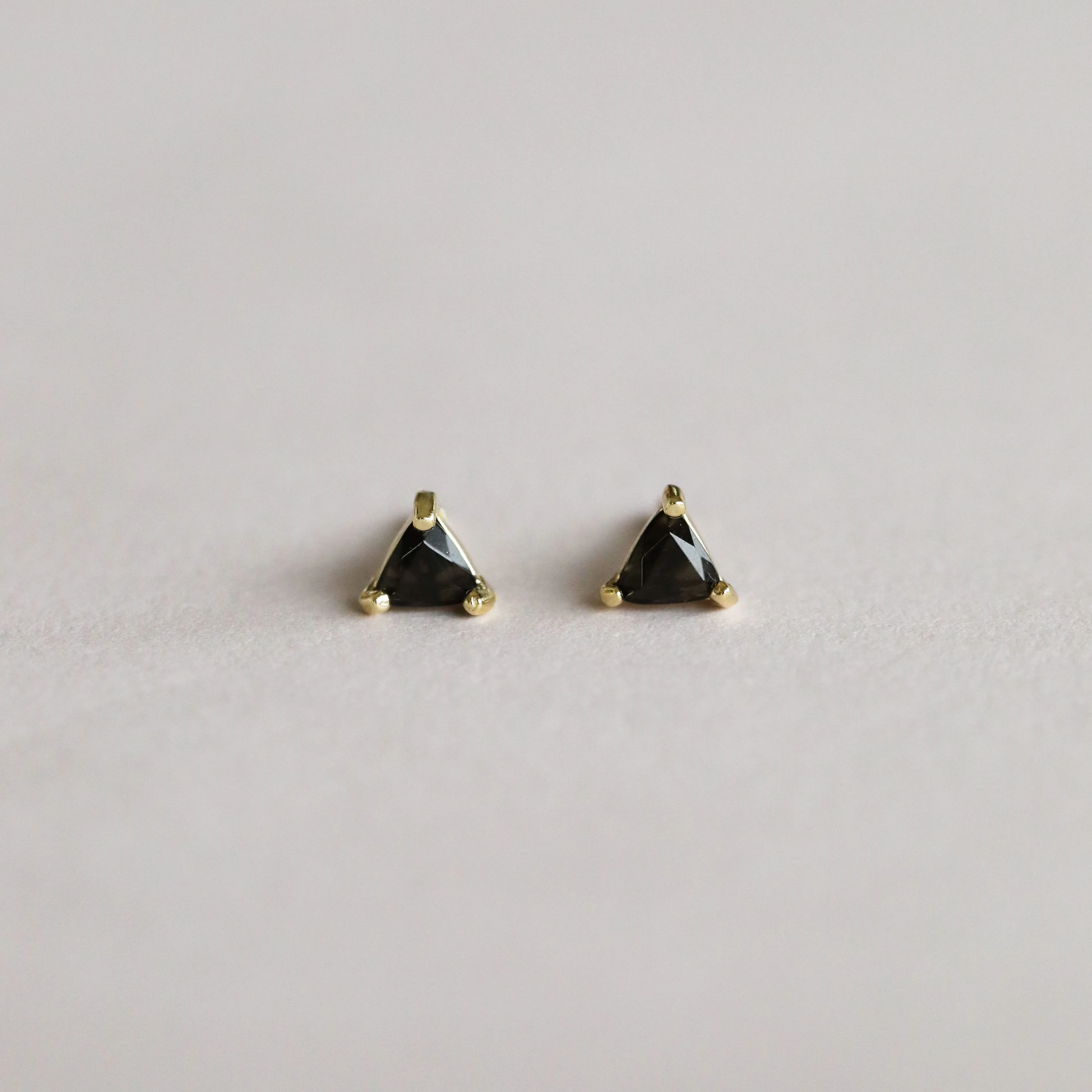 Mini Energy Gem Earring - Black Tourmaline