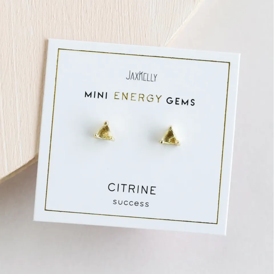 Mini Energy Gem Earrings