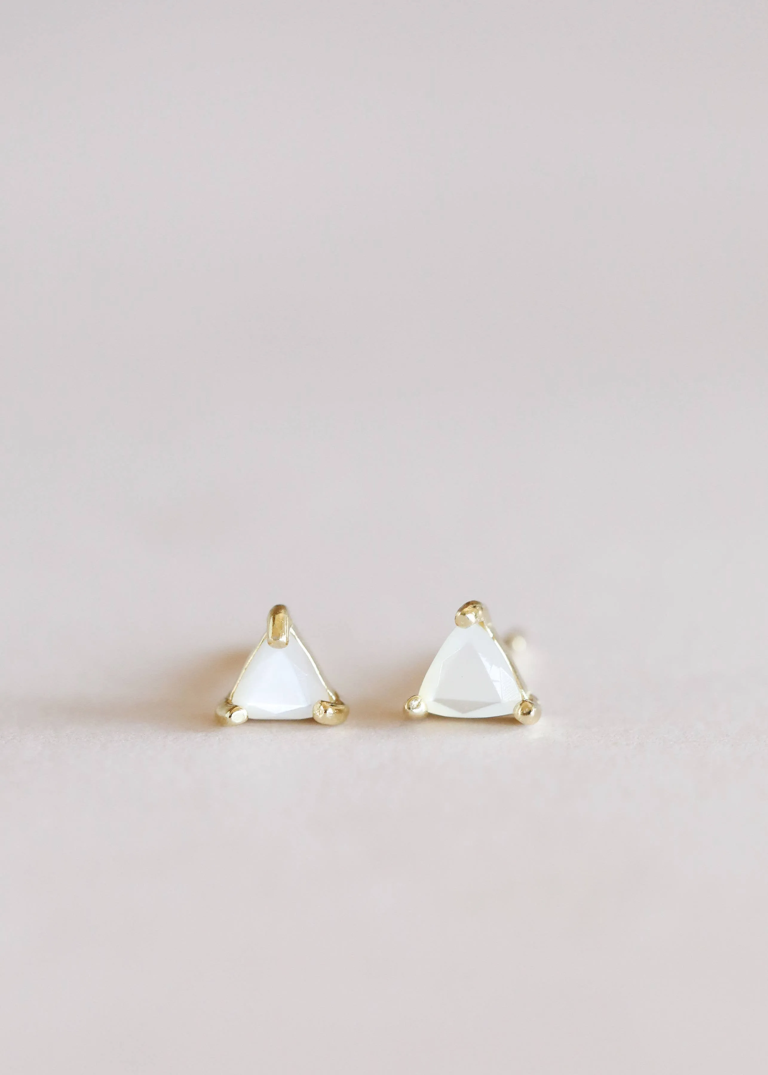 Mini Energy Gem - Mother of Pearl - Earring