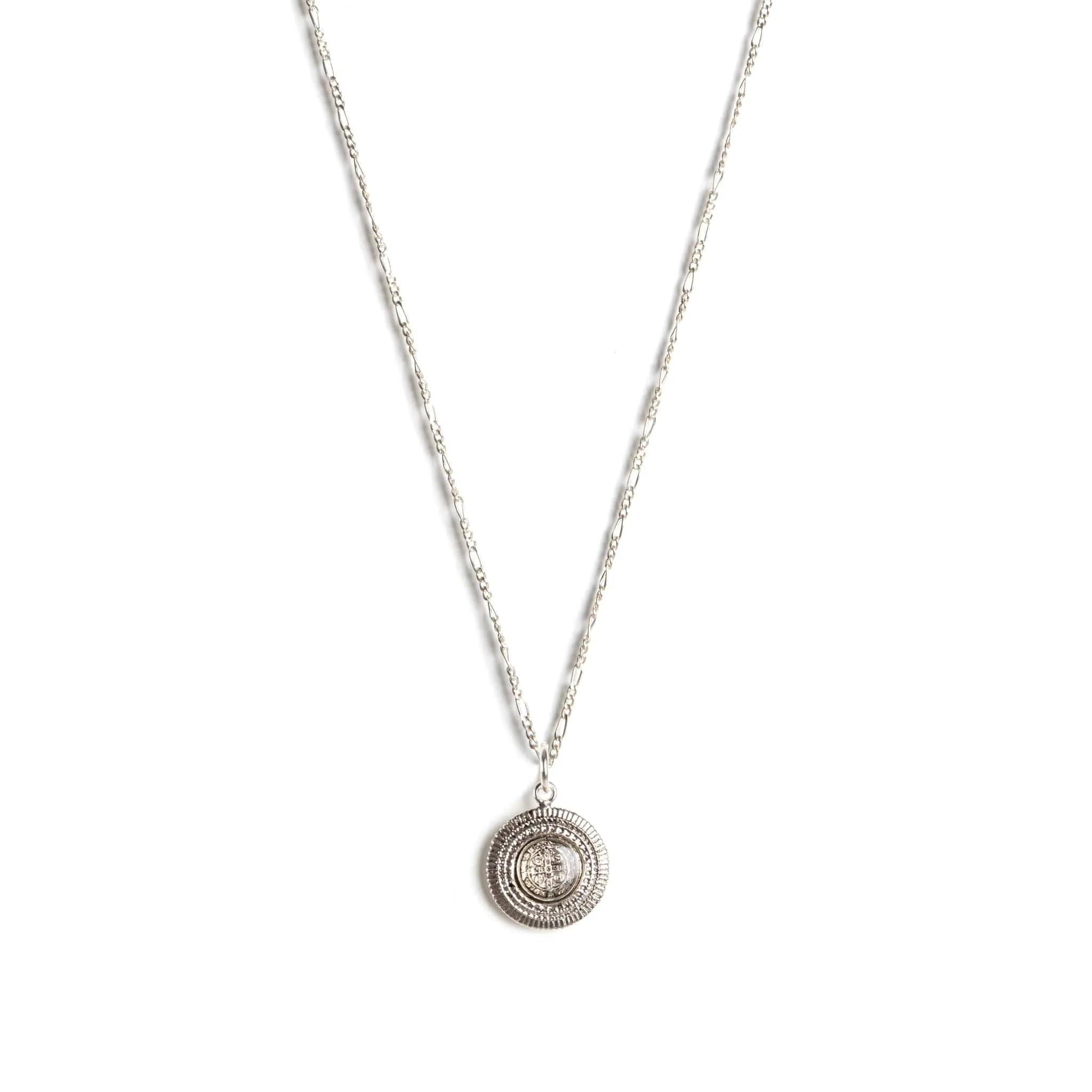 Moneda San Benito Charm Necklace