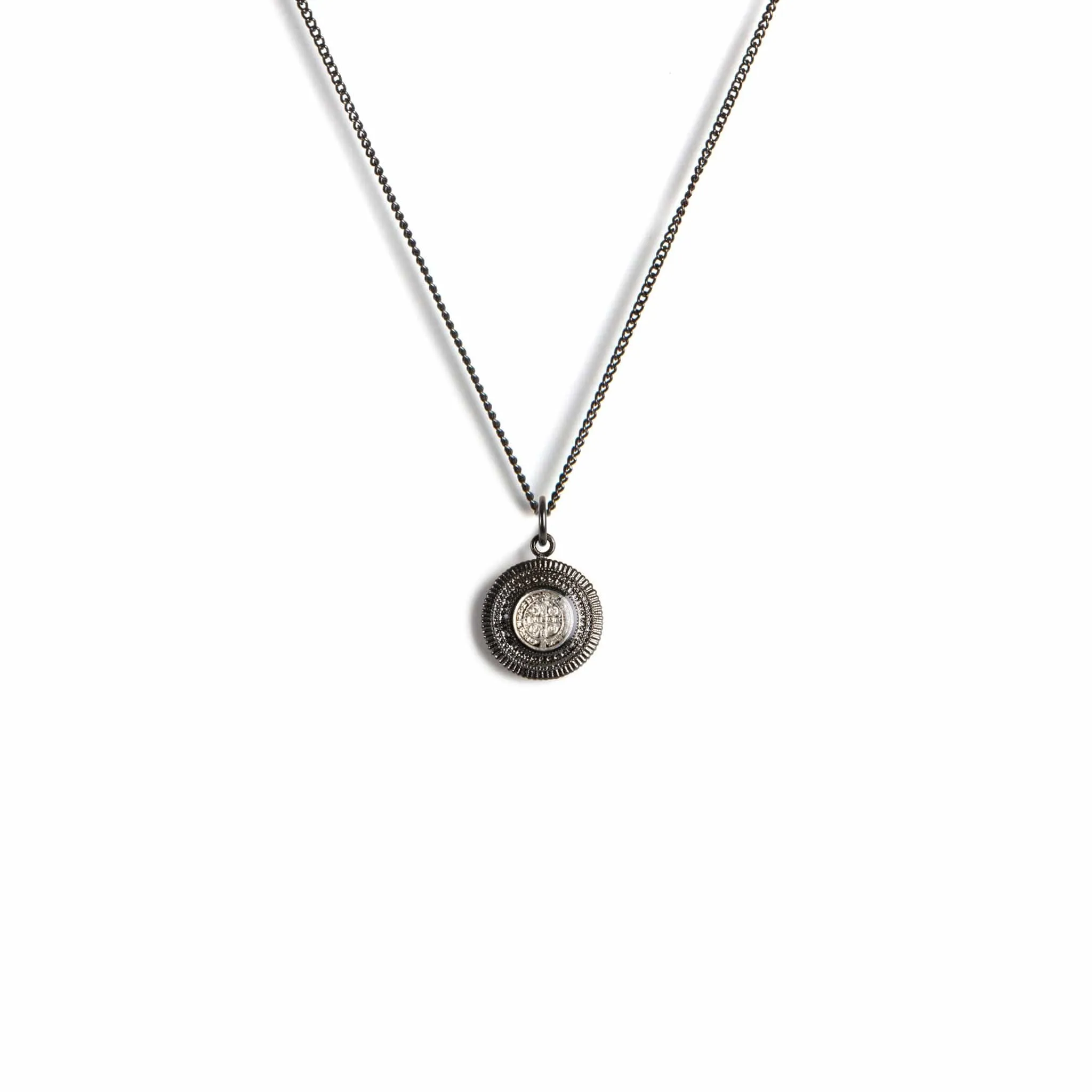 Moneda San Benito Charm Necklace