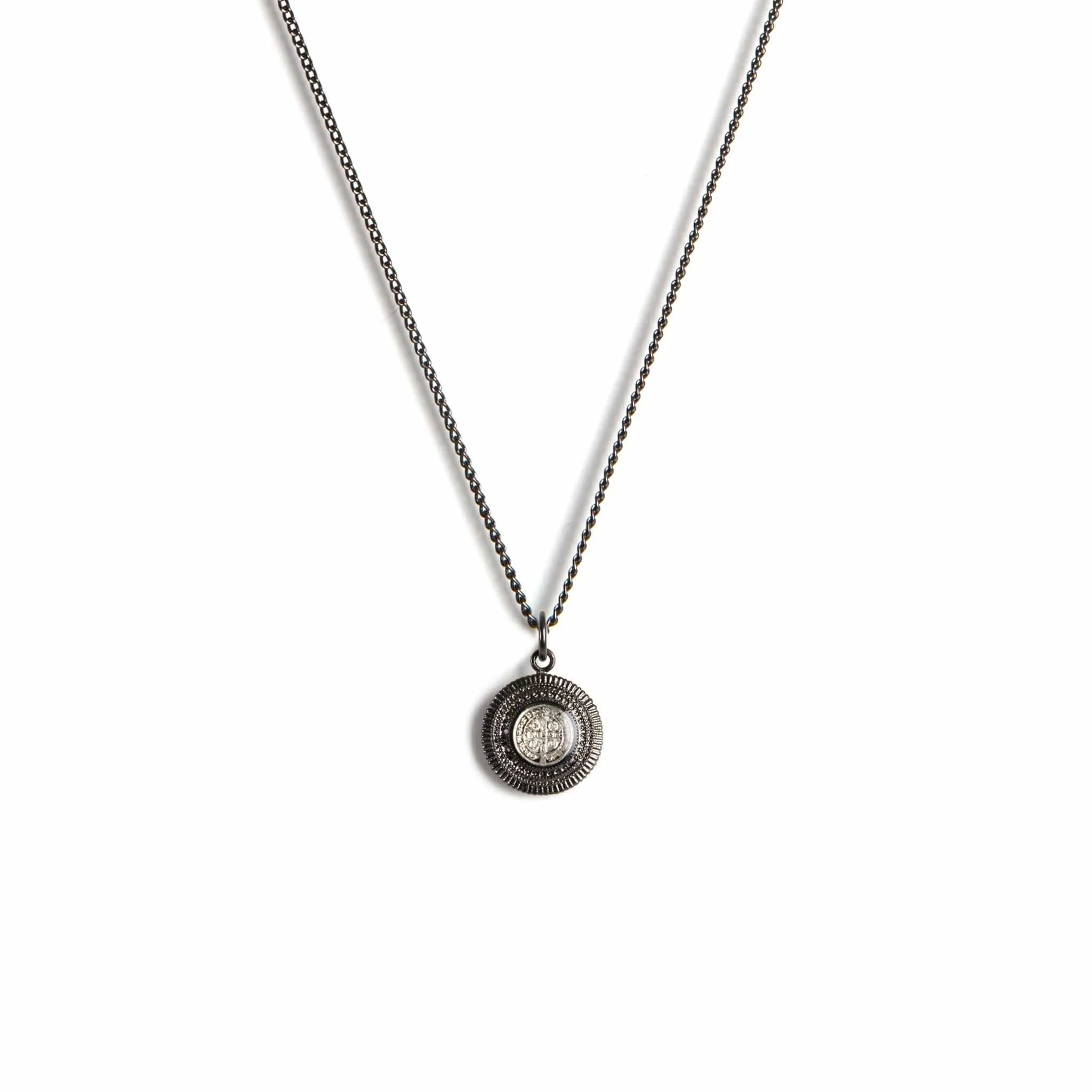 Moneda San Benito Charm Necklace