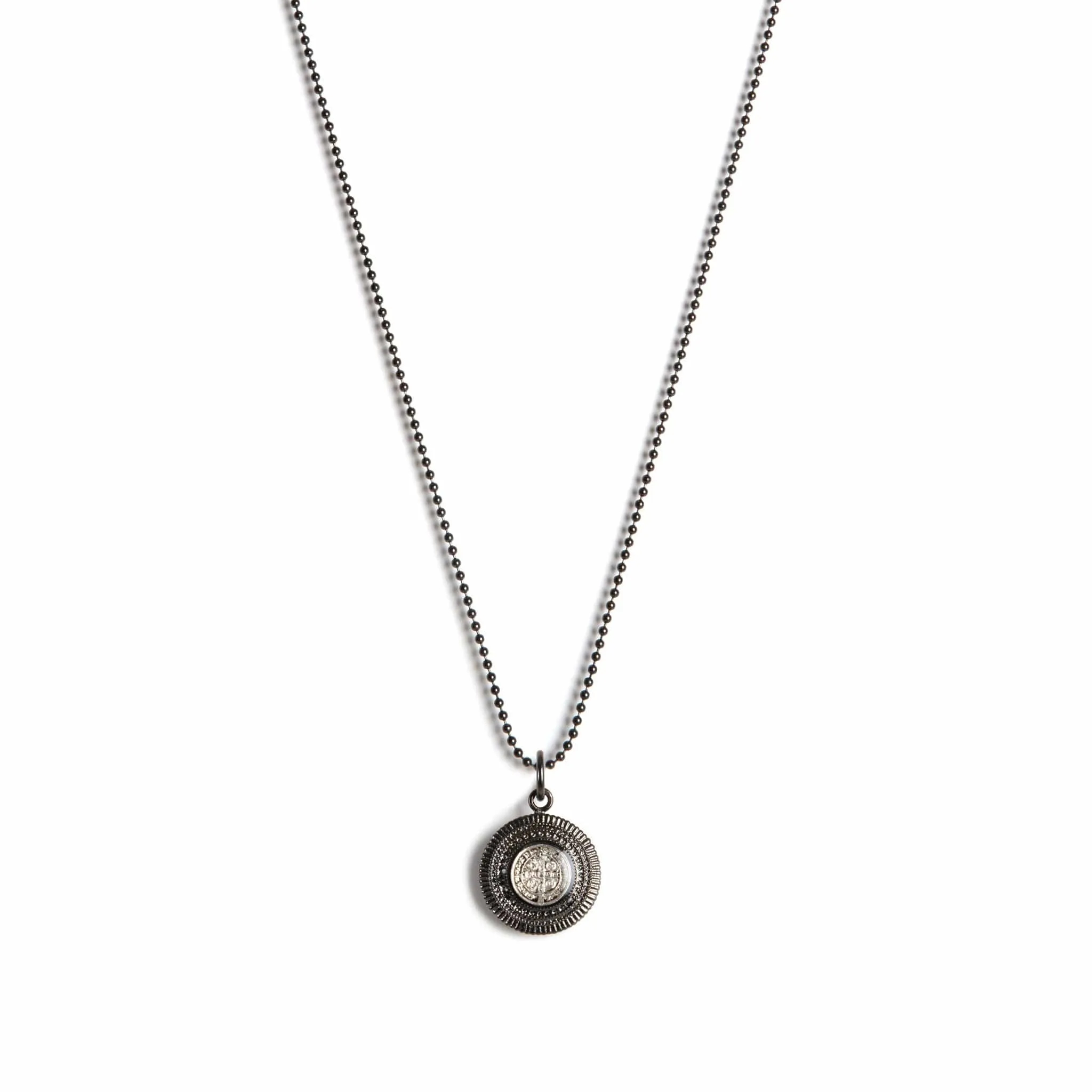 Moneda San Benito Charm Necklace