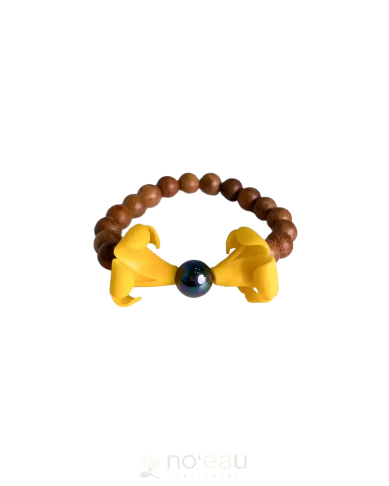 NALEI DESIGNS - ʻIliahi Wooden Bead Bracelet