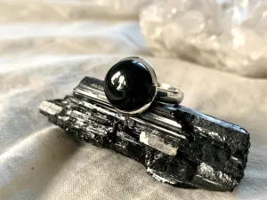 Onyx Ariel Ring - Round