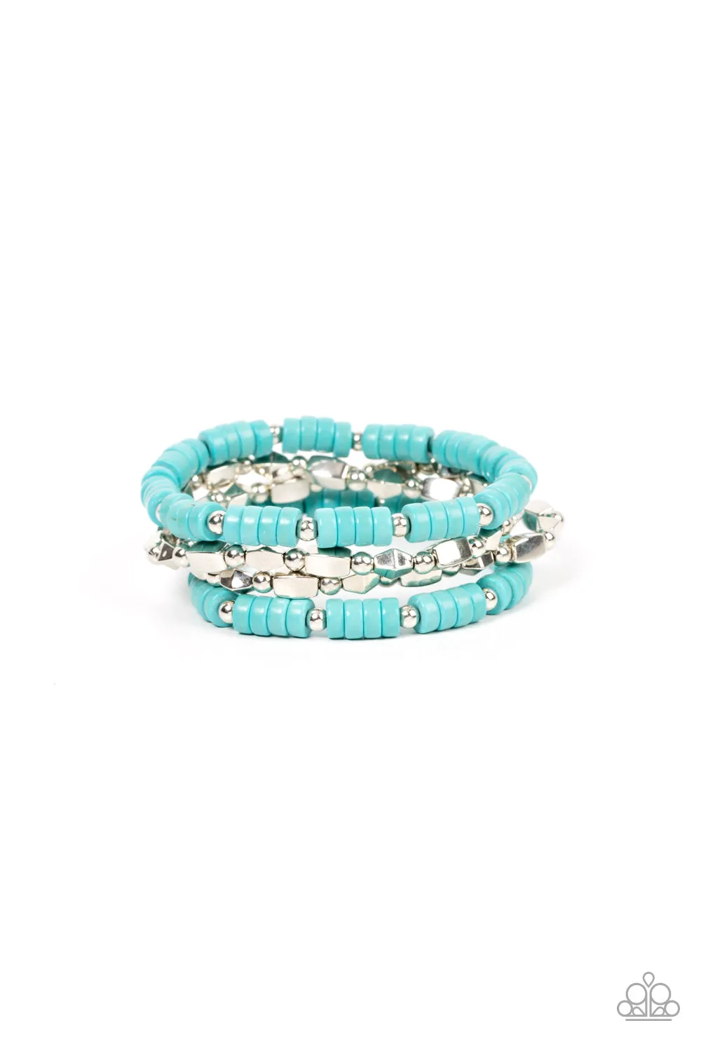 Open Door Jewelry - Anasazi Apothecary - Blue Bracelet - Paparazzi Accessories