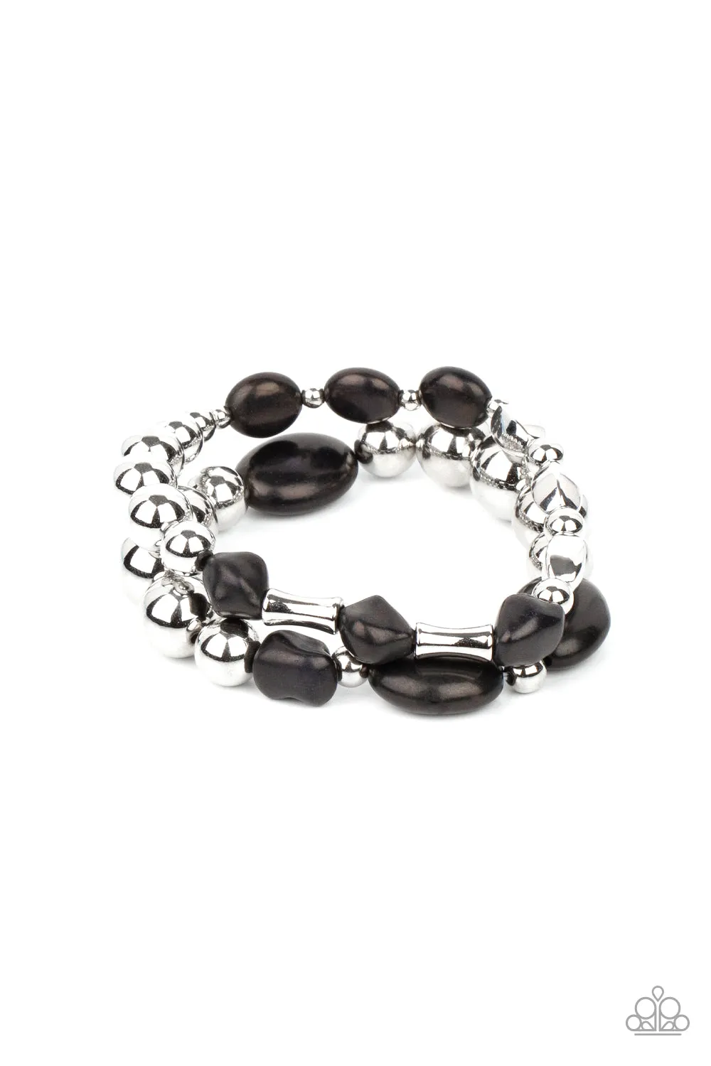 Paparazzi Authentically Artisan - Black Bracelet