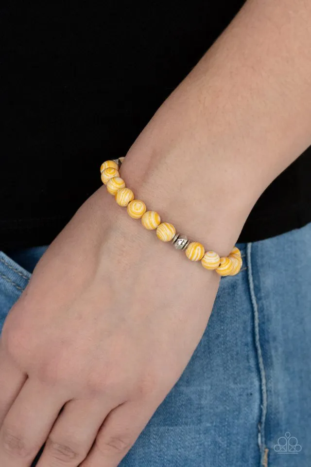 Paparazzi Bracelet ~ Awakened - Yellow