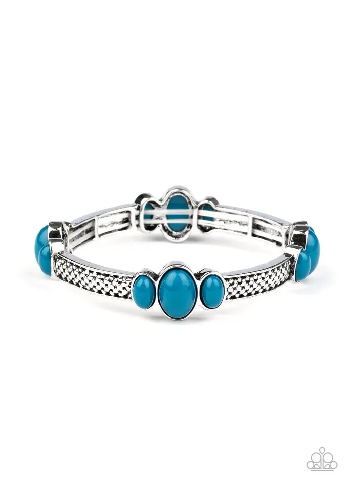 Paparazzi Bracelet ~ Instant Zen - Blue