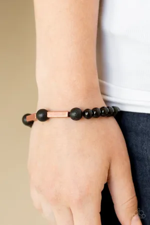 Paparazzi Bracelet ~ Metro Meditation - Copper