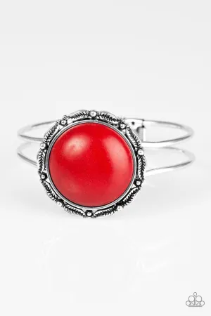 Paparazzi Bracelet ~ Mojave Harvest - Red