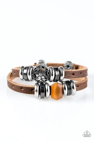 Paparazzi Bracelet ~ Nature Girl - Brown